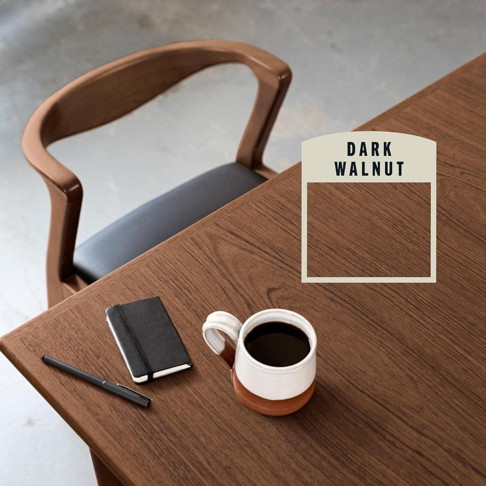 Rust-Oleum Varathane 262006 Premium Fast Dry Wood Stain, Dark Walnut, 1 Quart