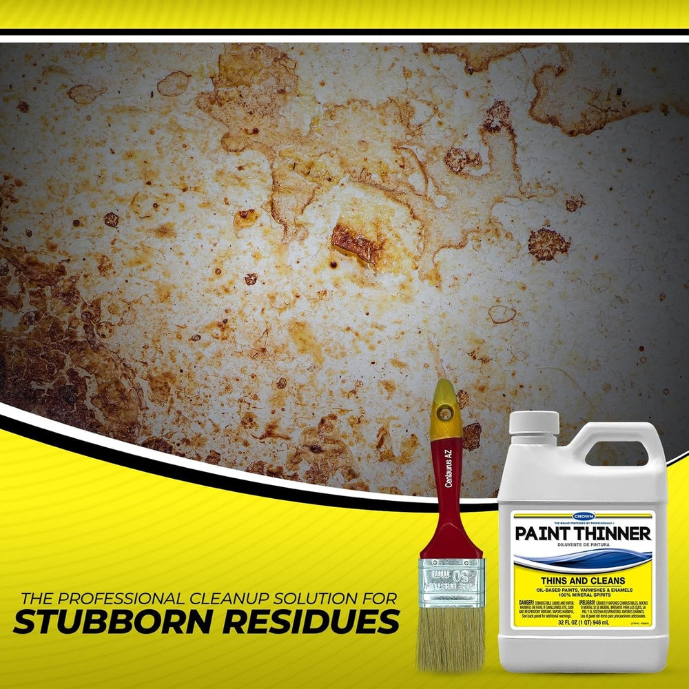 Crown CR.PT.P.64 Paint Thinner, 1 Quart
