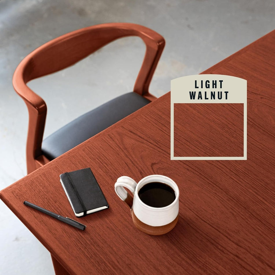 Rust-Oleum Varathane 262015 Premium Fast Dry Wood Stain, Light Walnut, 1 Quart