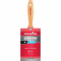 Wooster 4173 Ultra/Pro Firm Extra-Thick Flat Beavertail Brush, 4" (Case of 6)