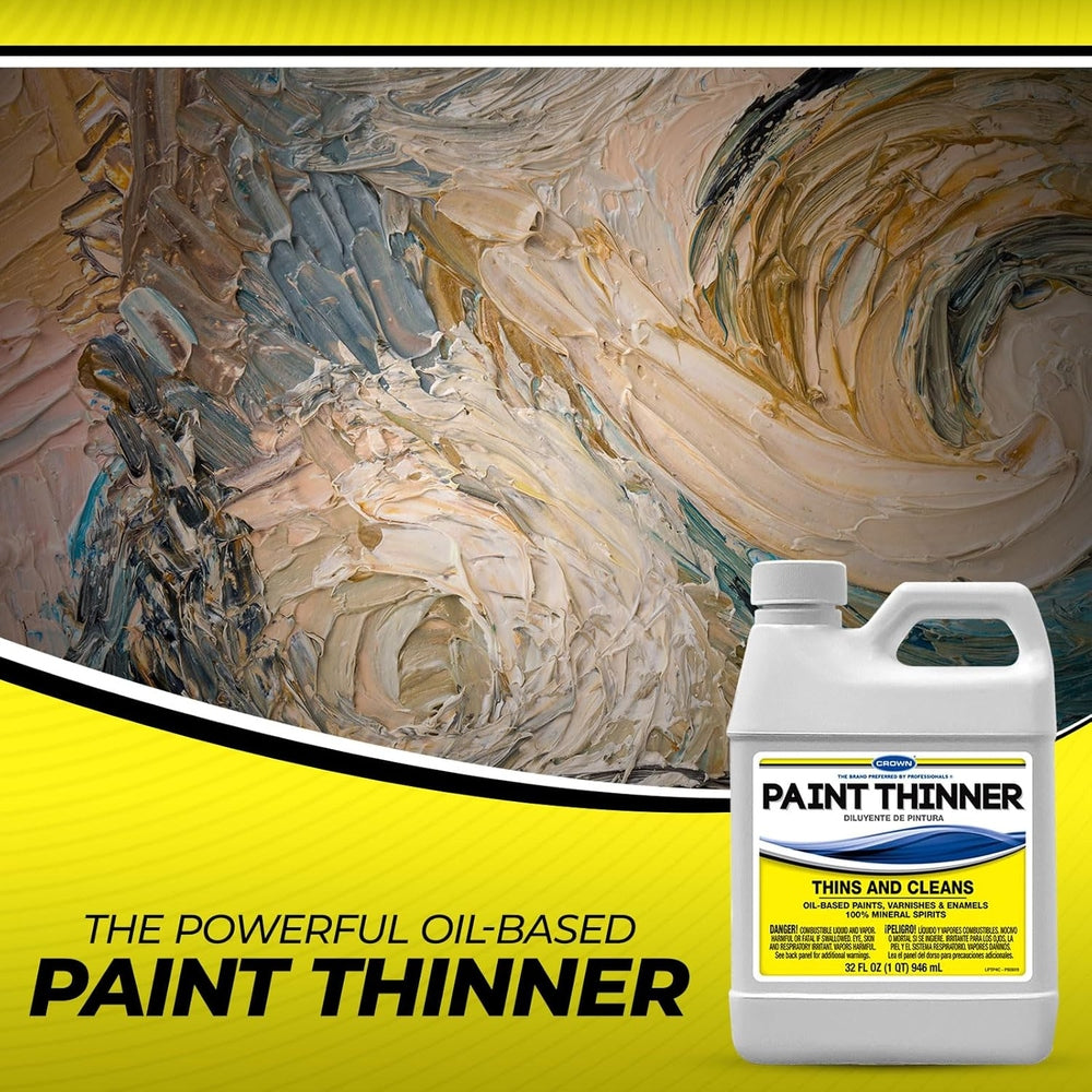 Crown CR.PT.P.64 Paint Thinner, 1 Quart