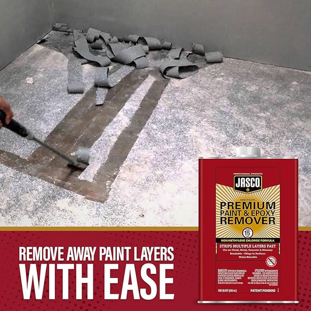 W.M. Barr QJPR501SC Jasco Semi-Paste Premium Paint & Epoxy Remover, 1 Quart