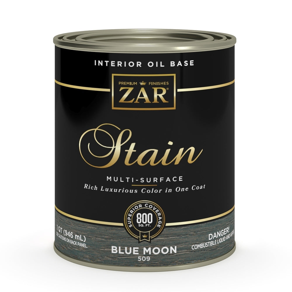 Sika 831465 Zar Interior Oil Base Stain, One Quart, Blue Moon
