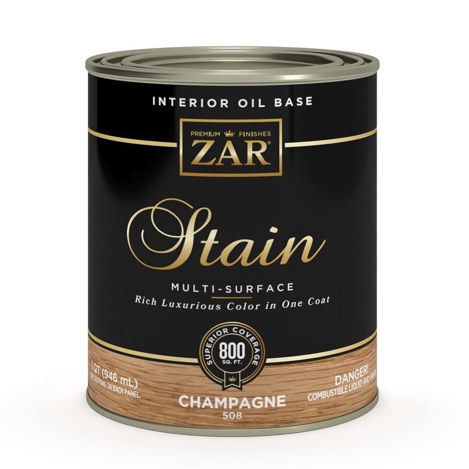 Sika 831463 Zar Interior Oil Base Stain, One Quart, Champagne