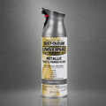 RUST-OLEUM UNIVERSAL METALLIC PAINT & PRIMER IN ONE SPRAY — 11 OZ. — DARK STEEL