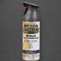 RUST-OLEUM UNIVERSAL METALLIC PAINT & PRIMER IN ONE SPRAY — 11 OZ. — FLAT SOFT IRON