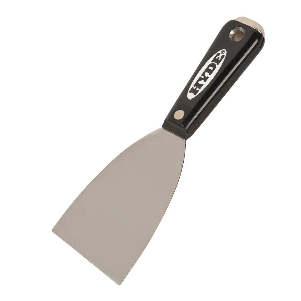 Hyde Tools 02355 3" Flexible Black & Silver Joint Knife With Hammer Head