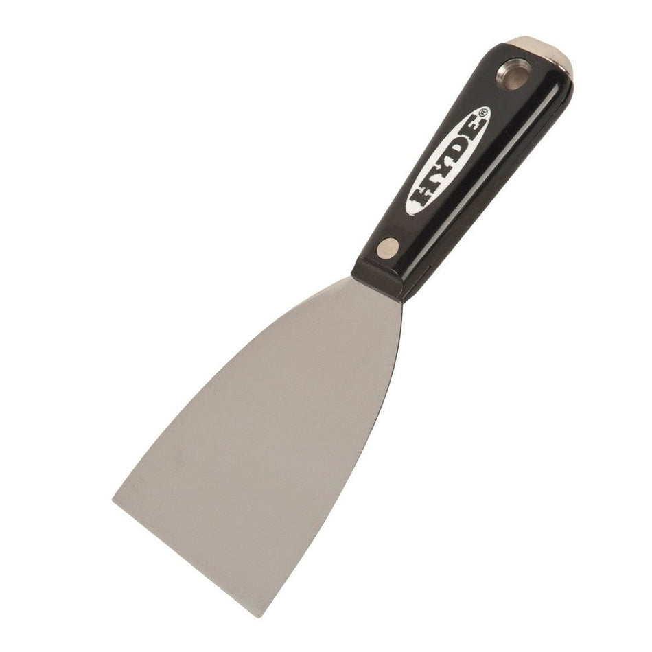 Hyde Tools 02355 3" Flexible Black & Silver Joint Knife With Hammer Head