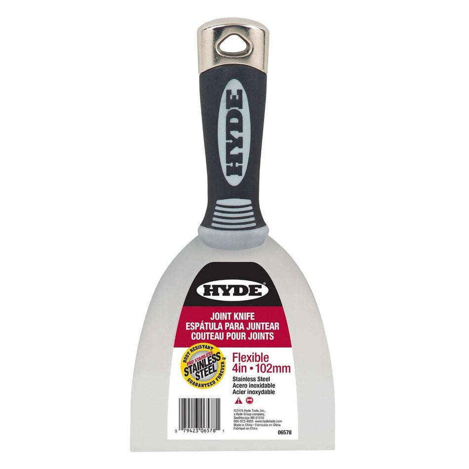 Hyde Tools 06578 4" Flexible Pro Stainless Joint Knife