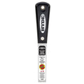 Hyde Tools 02005 ¾" Flexible Black & Silver Putty Knife