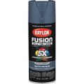 Krylon K02758007 Fusion All-in-One Spray Paint, Matte Ink Blue, 12 oz.