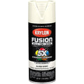 Krylon K02711007 Fusion All-in-One Spray Paint, Gloss Ivory, 12 oz.