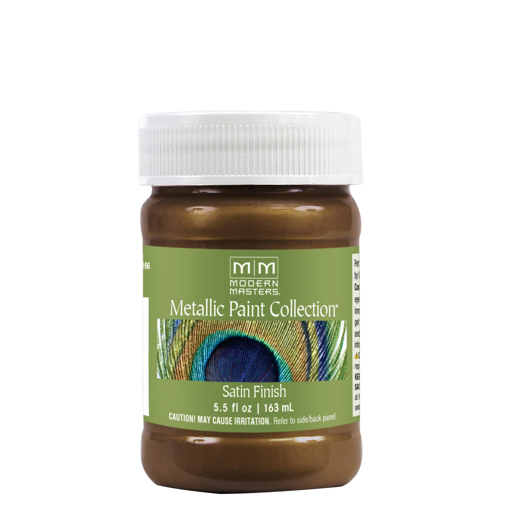 Rust-Oleum Modern Masters ME19006 Metallic Paint, Statuary Bronze, 6 fl. oz.