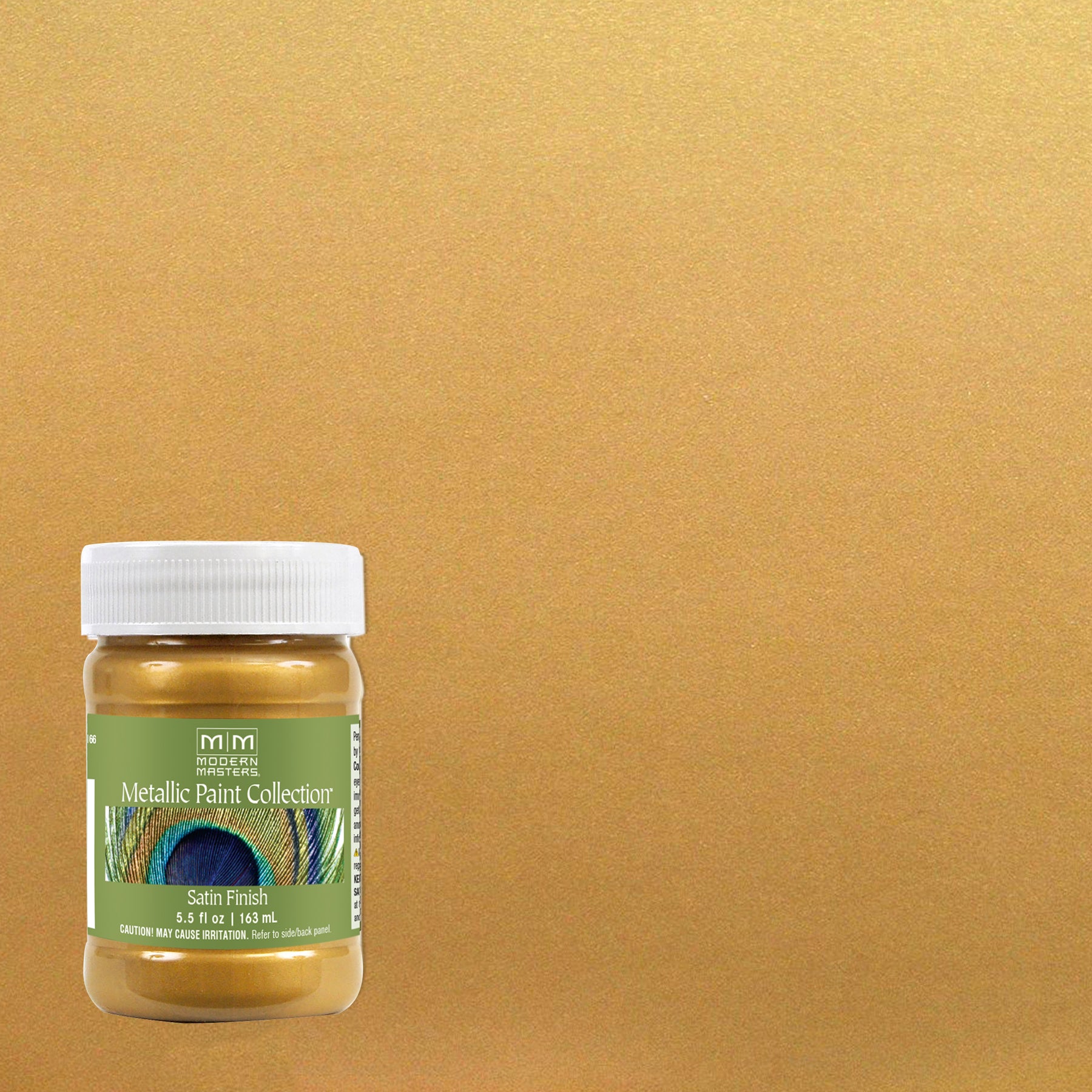 Rust-Oleum Modern Masters ME19406 Metallic Paint, Iridescent Gold, 6 fl. oz.