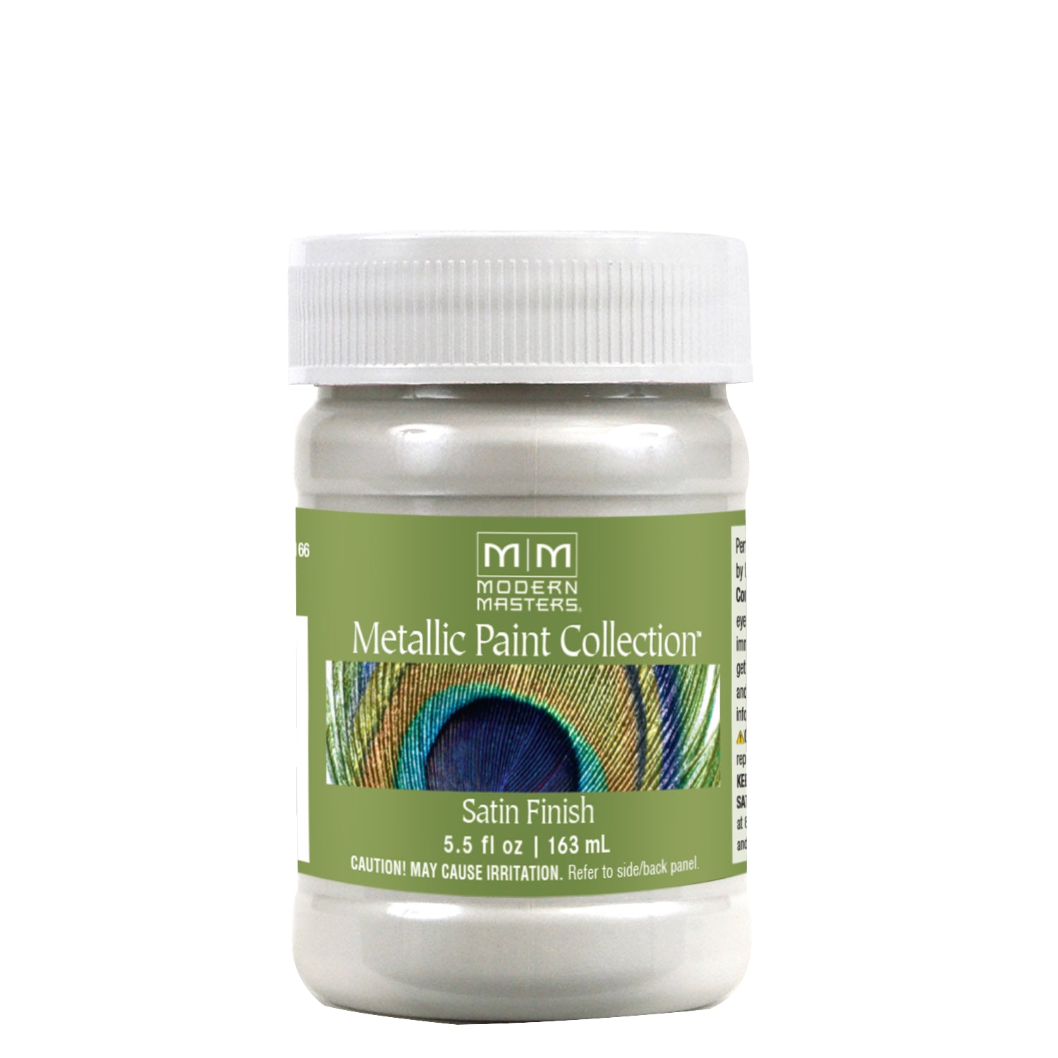 Rust-Oleum Modern Masters ME19606 Metallic Paint, Pearl White, 6 fl. oz.