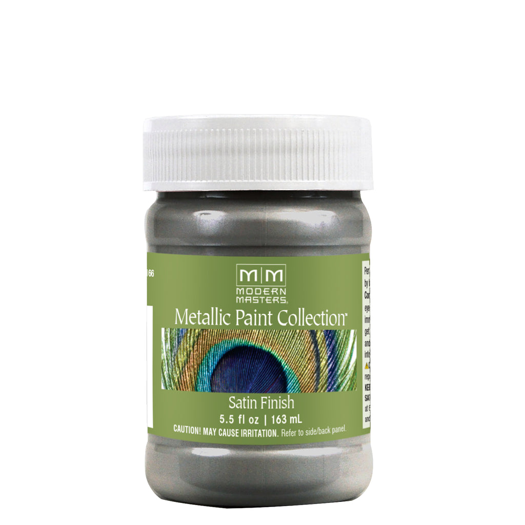 Rust-Oleum Modern Masters ME20906 Metallic Paint, Pewter, 6 fl. oz.