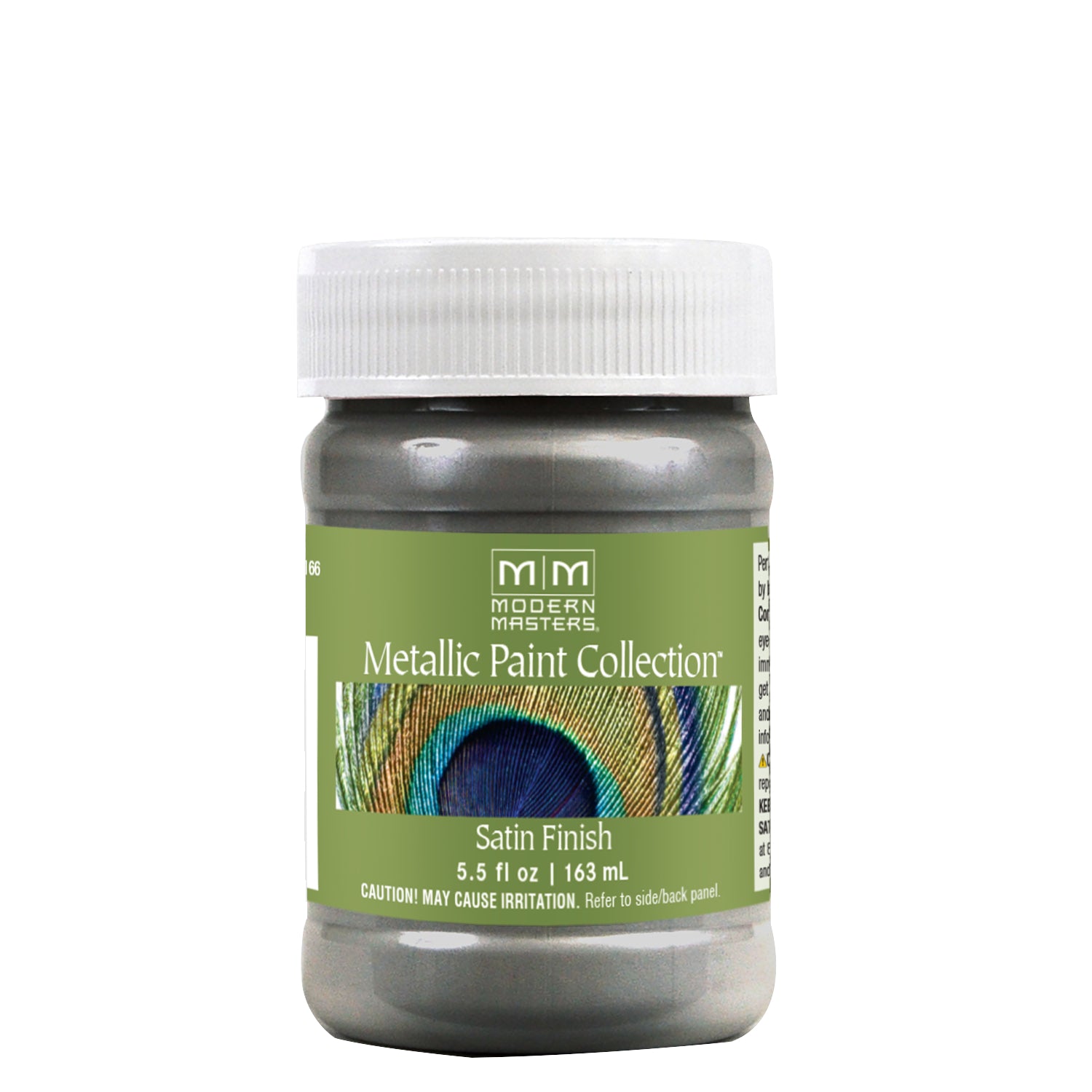 Rust-Oleum Modern Masters ME20906 Metallic Paint, Pewter, 6 fl. oz.
