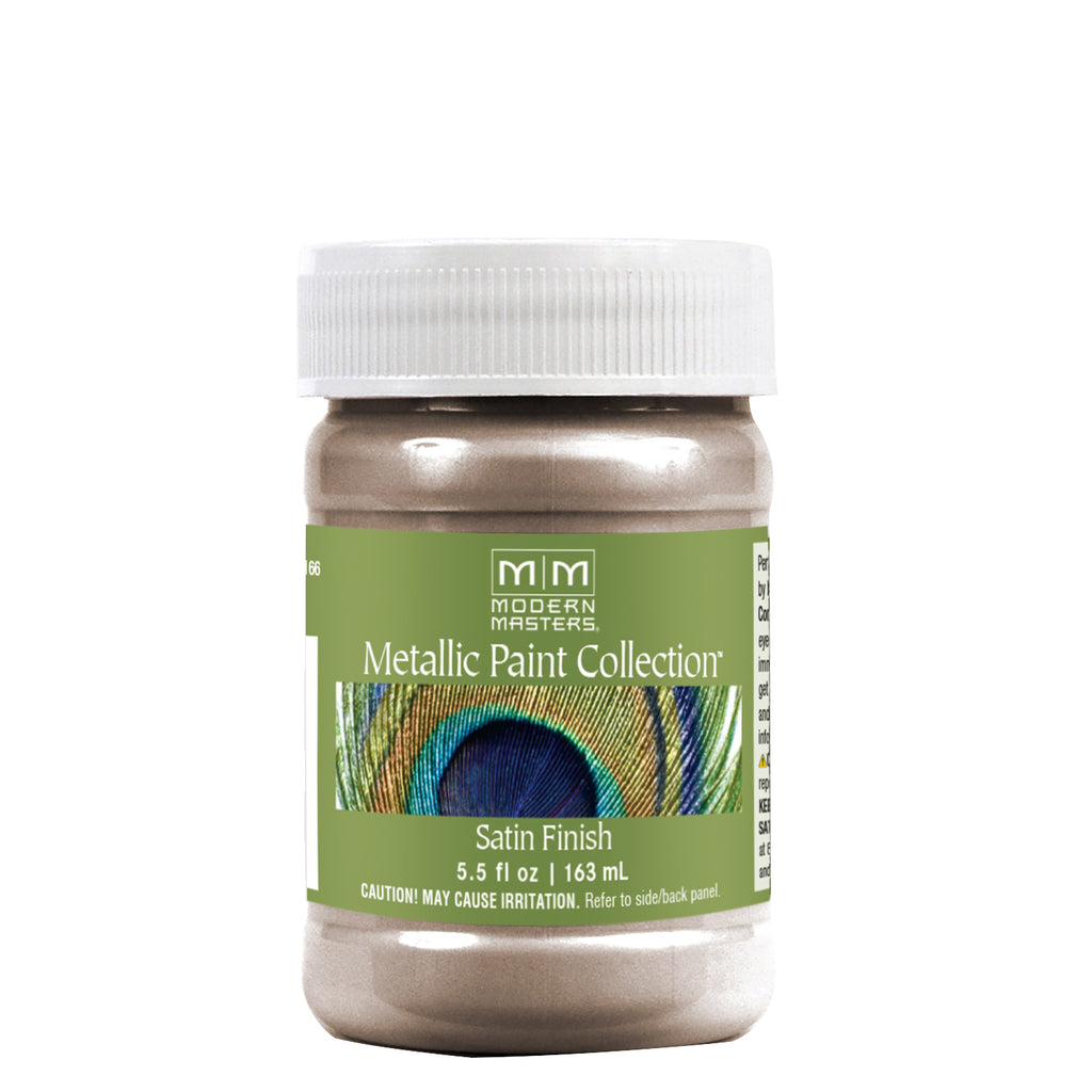 Rust-Oleum Modern Masters ME22106 Metallic Paint, Warm Silver, 6 fl. oz.