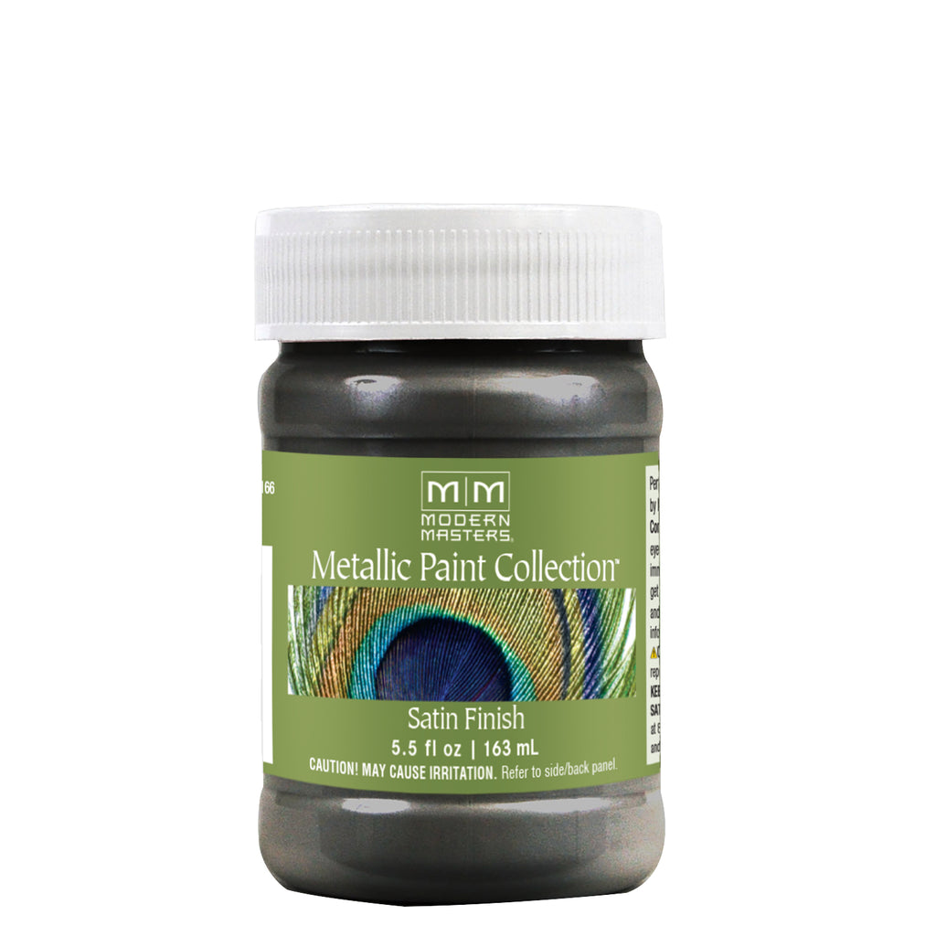 Rust-Oleum Modern Masters ME24406 Metallic Paint, Steel Gray, 6 fl. oz.