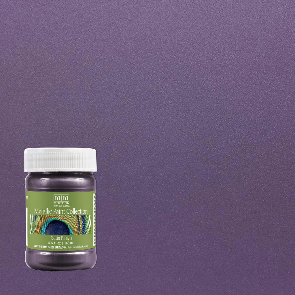 Rust-Oleum Modern Masters ME42706 Metallic Paint, Lilac, 6 fl. oz.