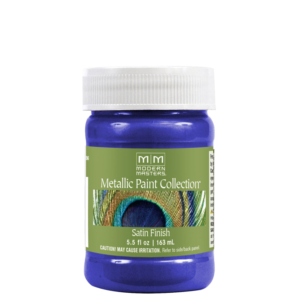 Rust-Oleum Modern Masters ME42906 Metallic Paint, Venetian Blue, 6 fl. oz.