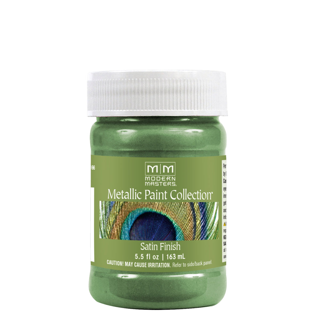 Rust-Oleum Modern Masters ME43406 Metallic Paint, Mystical Green, 6 fl. oz.