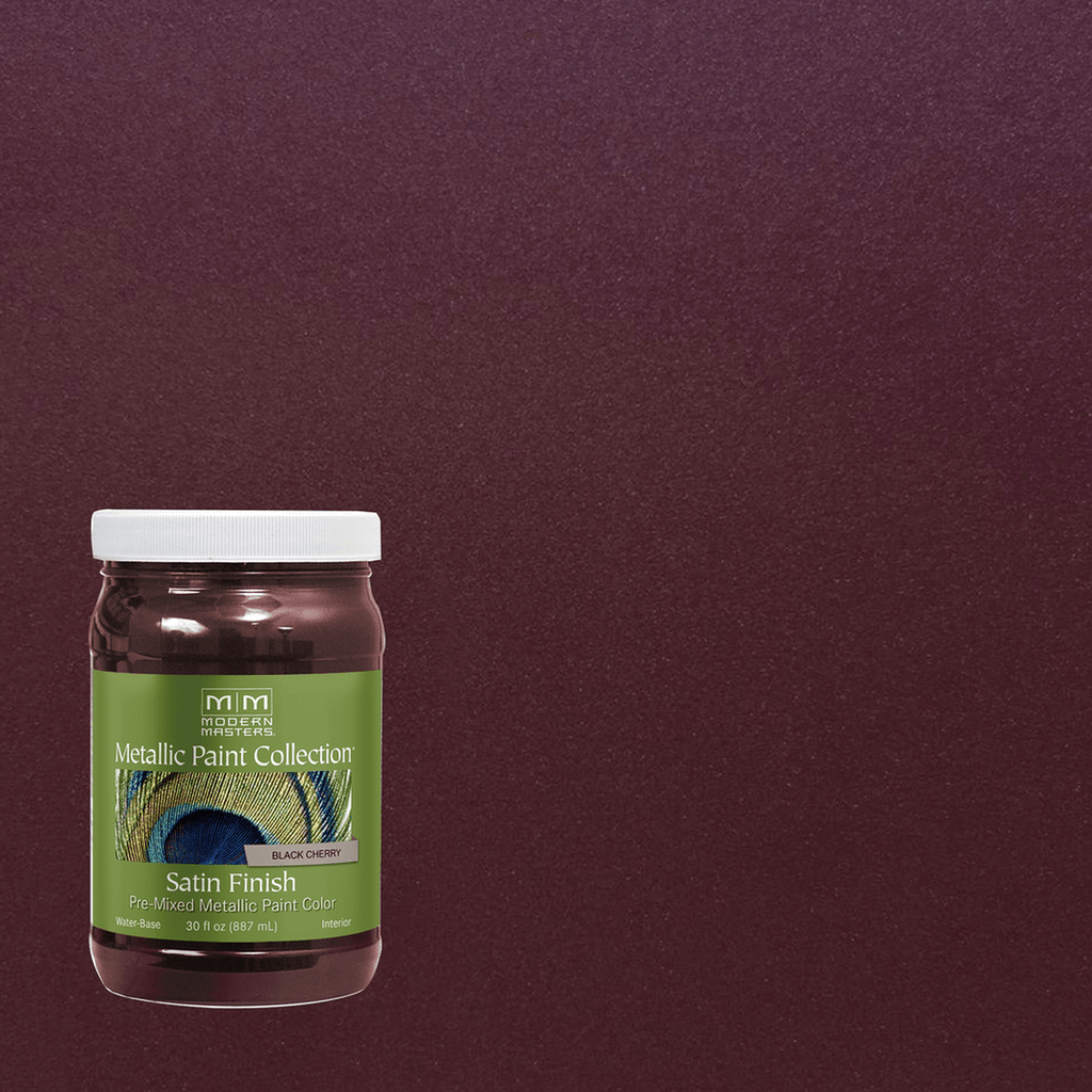 Rust-Oleum Modern Masters Metallic Paint Collection – Black Cherry, Satin, 30 fl. oz.