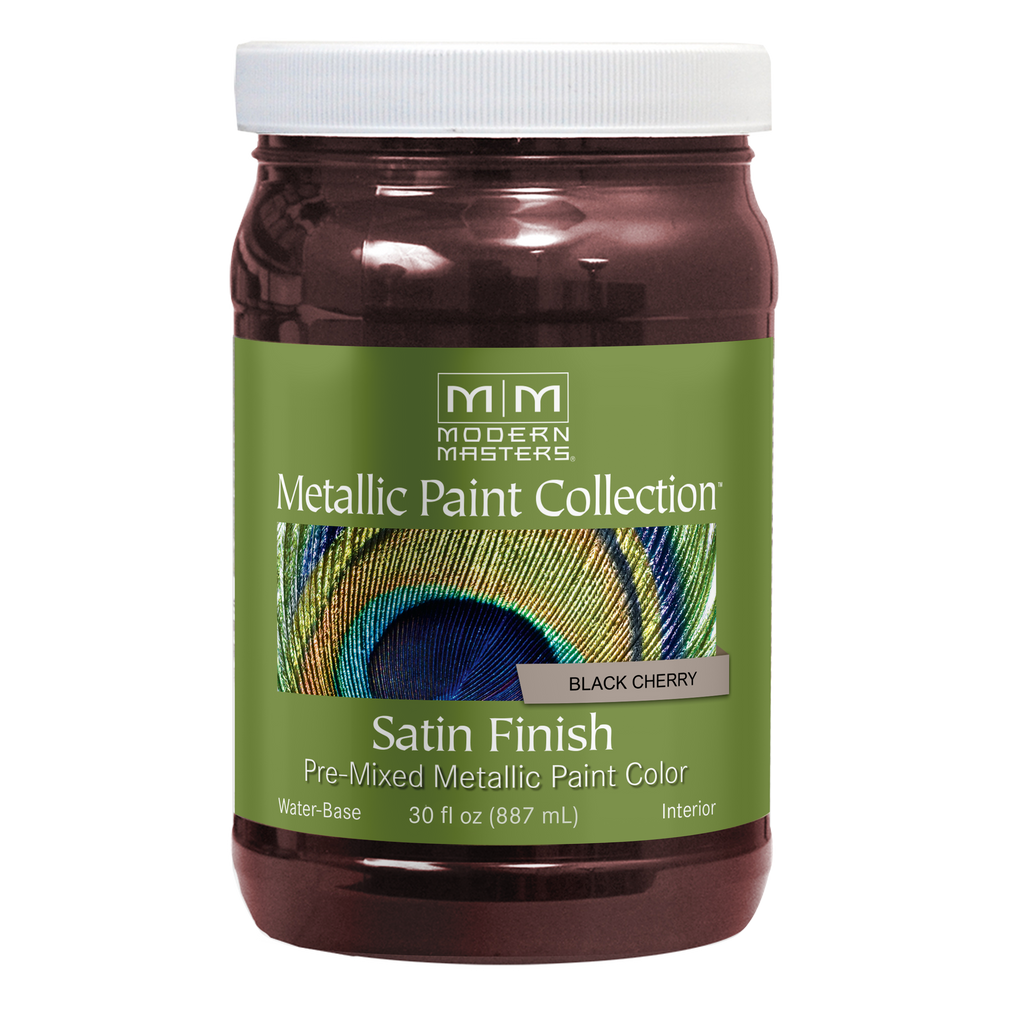 Rust-Oleum Modern Masters Metallic Paint Collection – Black Cherry, Satin, 30 fl. oz.