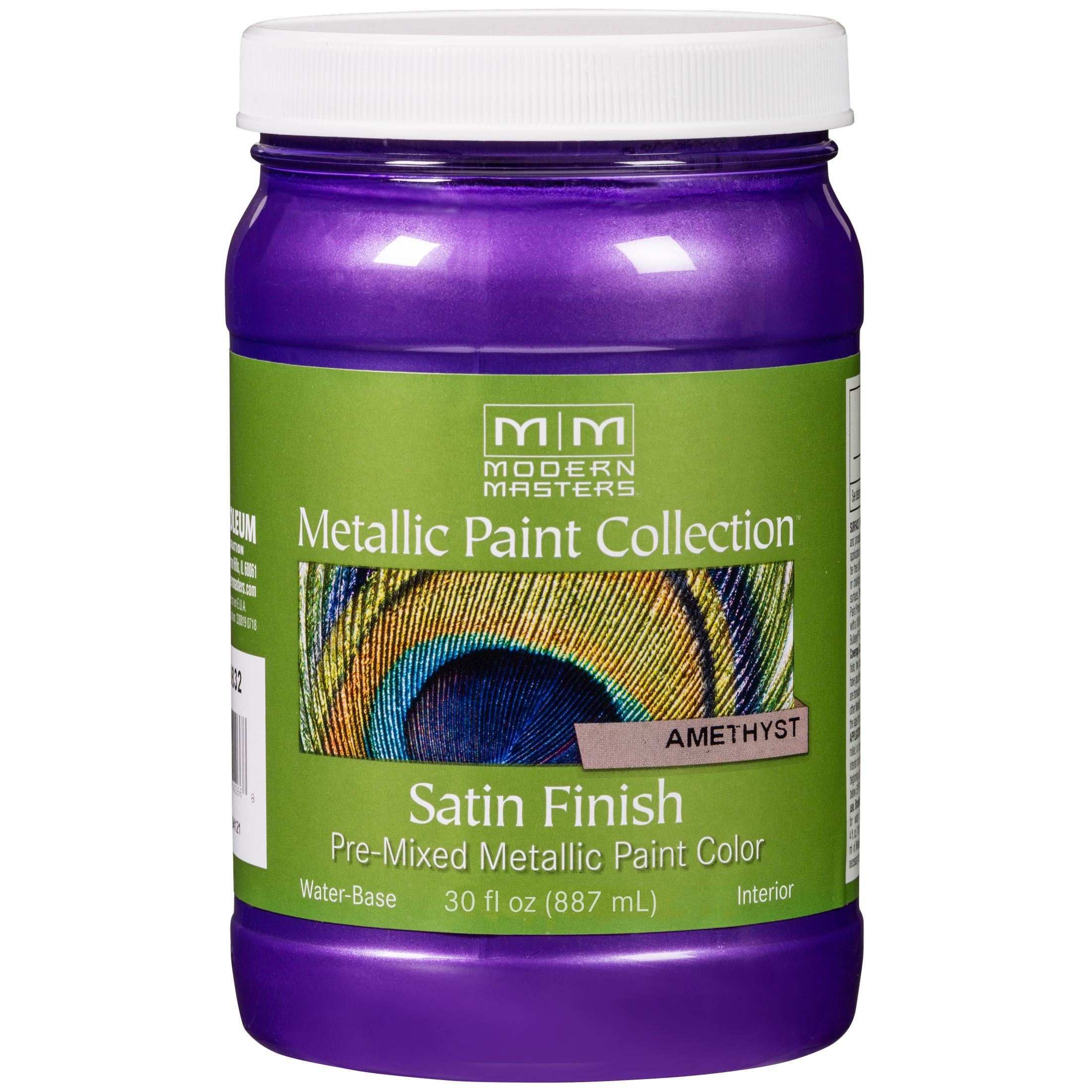 Rust-Oleum Modern Masters Metallic Paint Collection – Amethyst, Satin, 30 fl. oz.