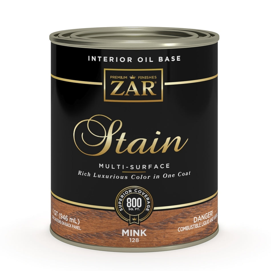 Sika 831431 Zar Interior Oil Base Stain, One Quart, Mink