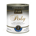 Sika 32912 Zar Interior Oil Base Poly, One Quart, Clear Satin