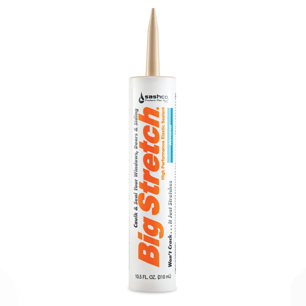 Sashco 10002 10.5 fl. oz. Almond Big Stretch Elastomeric Sealant