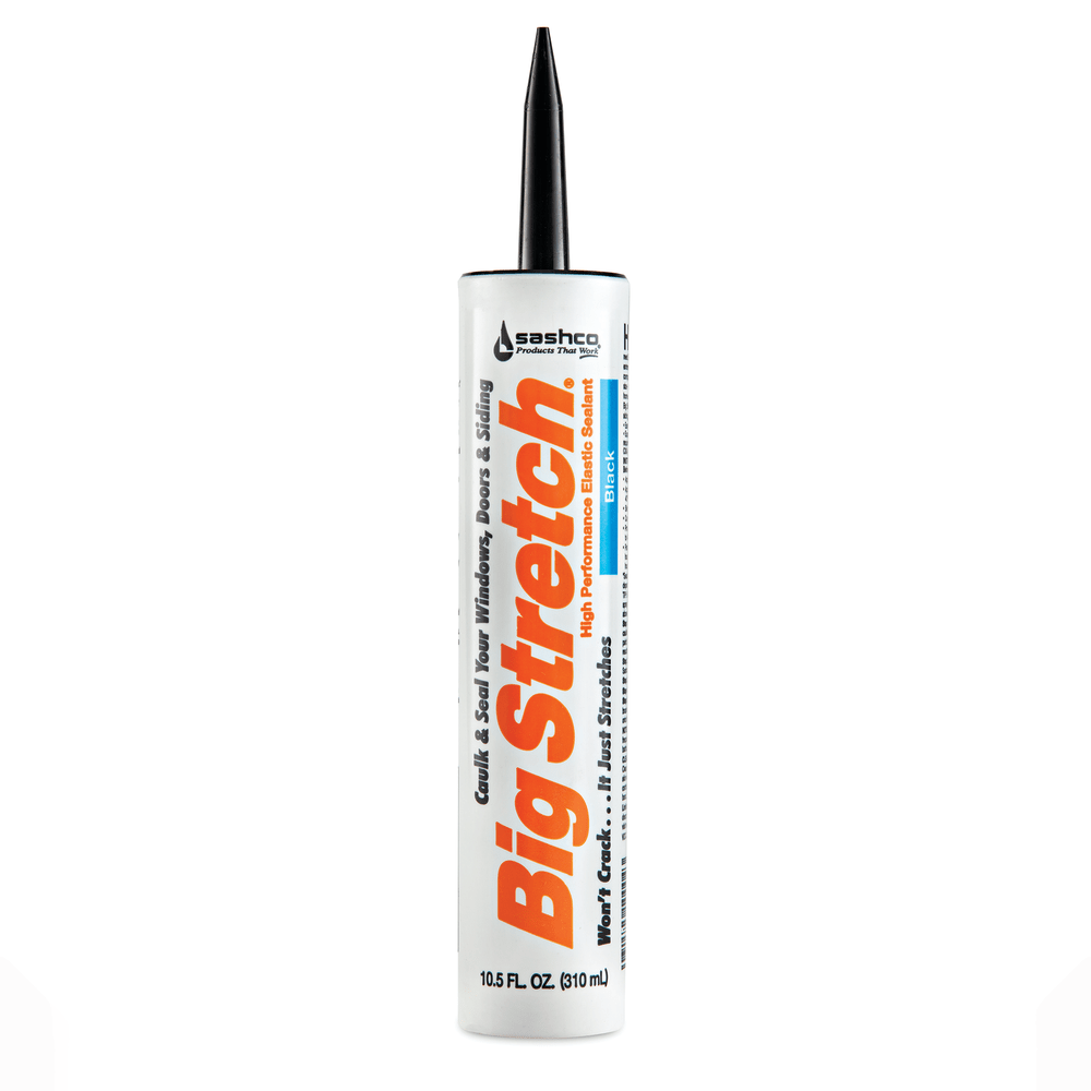 Sashco 10004 10.5 fl. oz. Black Big Stretch Elastomeric Sealant