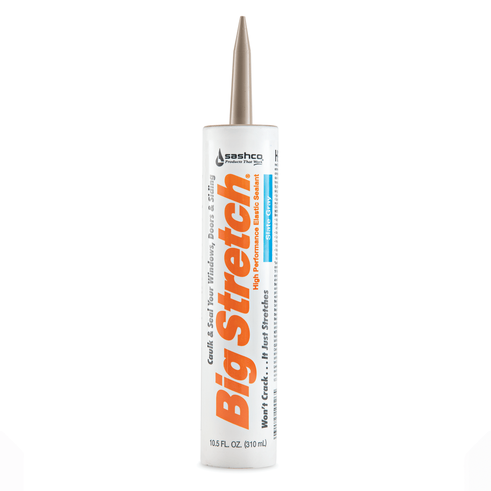 Sashco 10026 10.5 fl. oz. Slate Gray Big Stretch Elastomeric Sealant