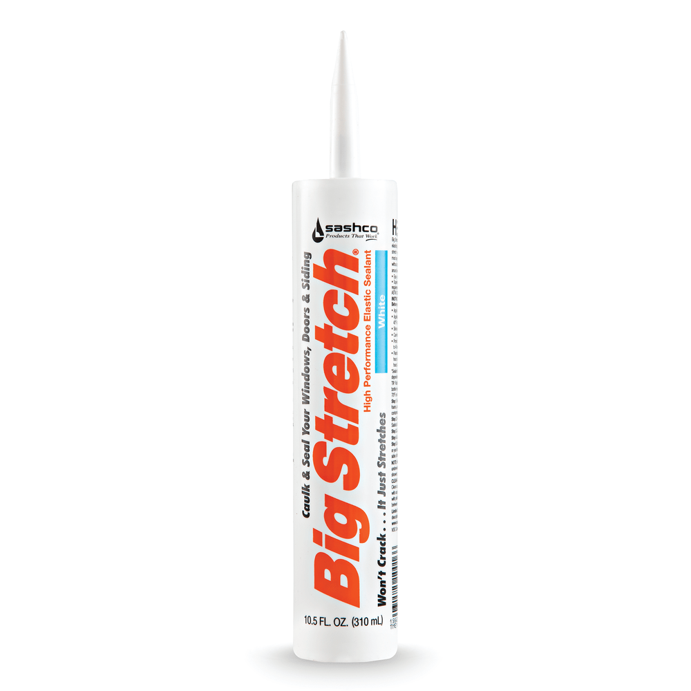 Sashco 10016 10.5 fl. oz. White Big Stretch Elastomeric Sealant