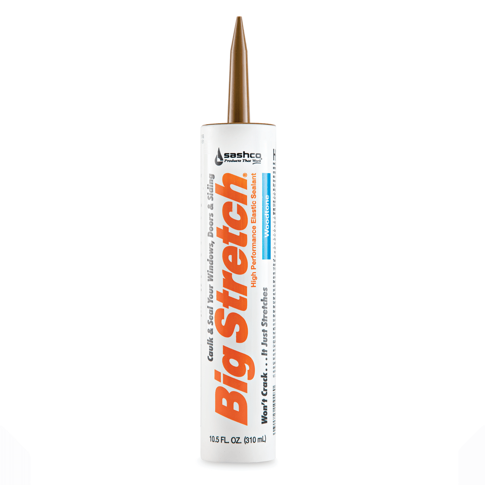 Sashco 10018 10.5 fl. oz. Woodtone Big Stretch Elastomeric Sealant