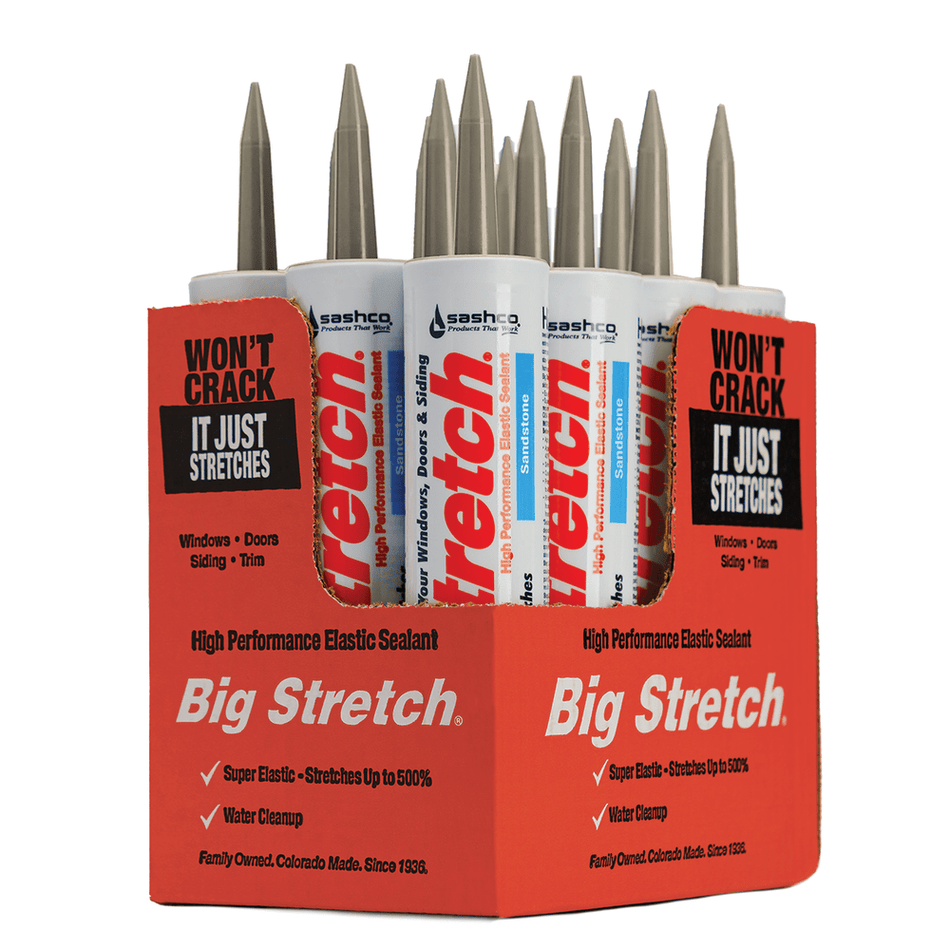 Sashco 10080 10.5 fl. oz. Sandstone Big Stretch Elastomeric Sealant