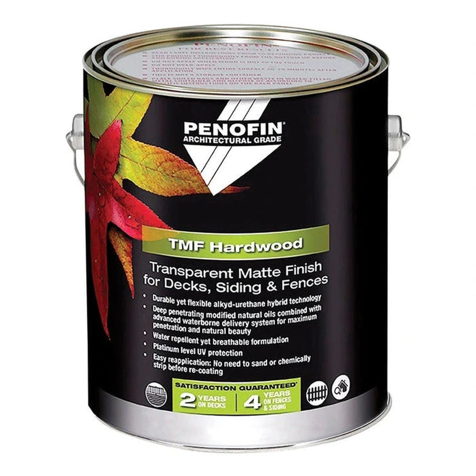 Penofin FAHIMGA 1 Gallon Ipe Transparent Matte Finish Hardwood for Decks, Siding, and Fences