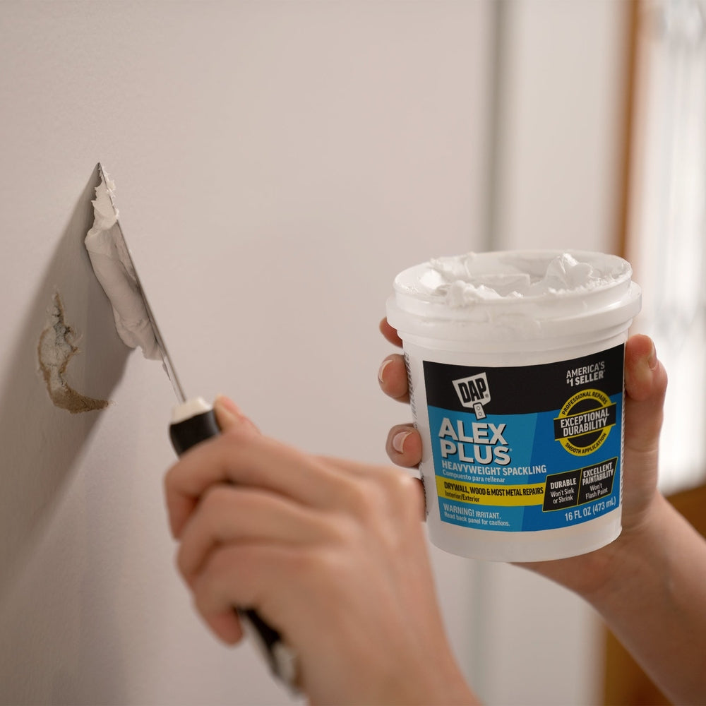 DAP Alex Plus Spackling, White, 16 fl. oz.