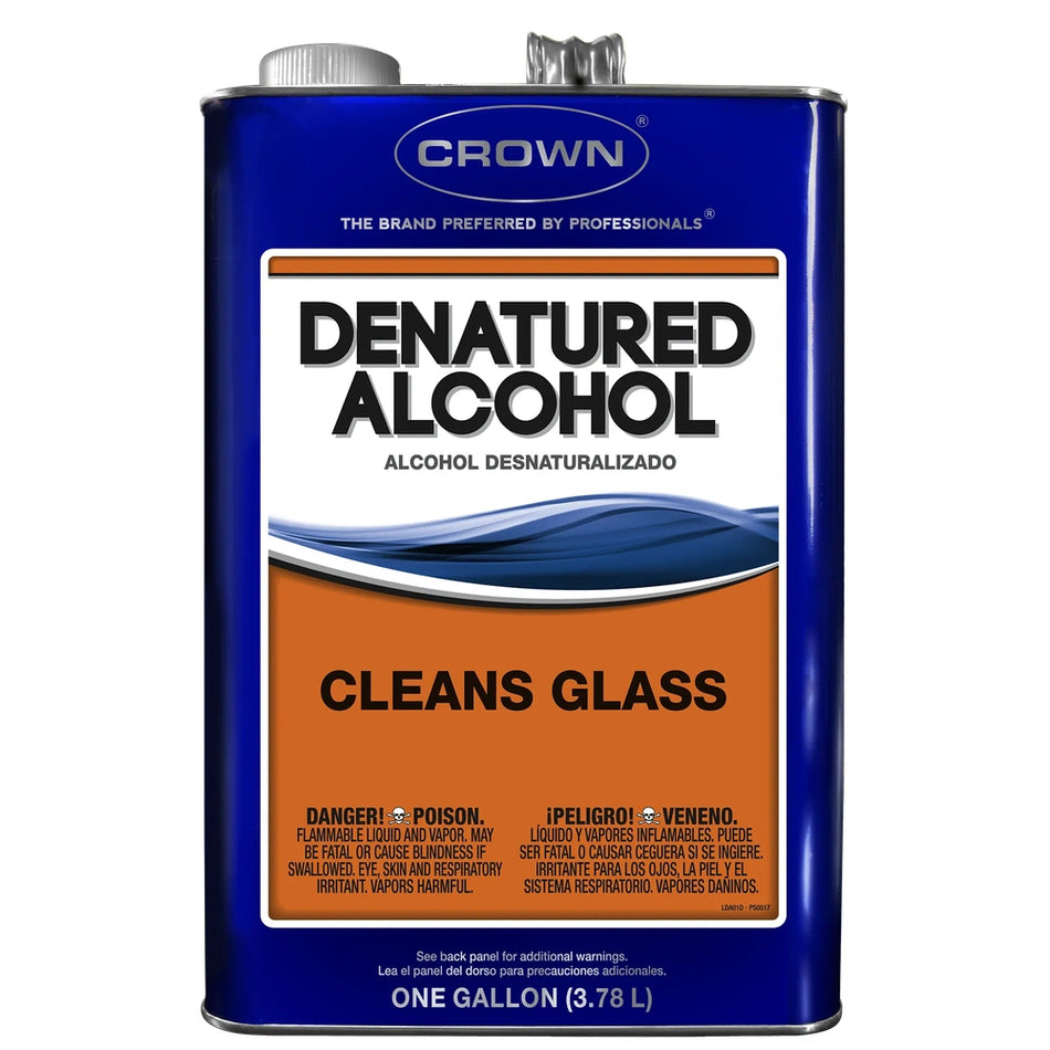 Crown CR.DA.M.41 Denatured Alcohol, 1 Gallon