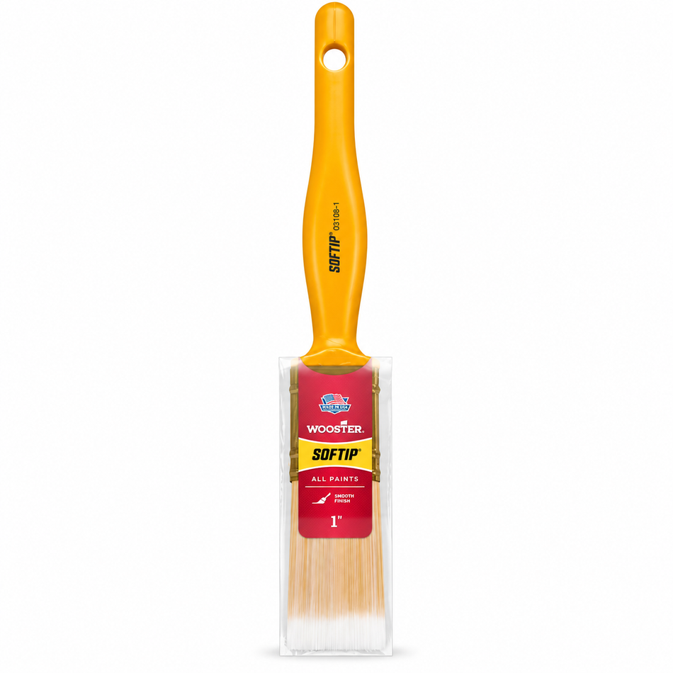 Wooster Softip 1" Flat Paint Brush
