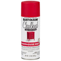 Rust-Oleum Chalked 329193 Ultra Matte Paint, Farmhouse Red, 12 oz.