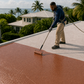 Somay Roof Mastic Sealer & Protector for Sloped Roofs, Terracotta, 5 Gallons