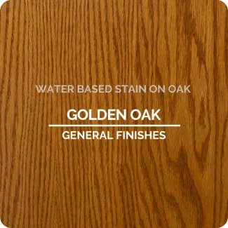 General Finishes Water-Based Wood Stain – Golden Oak, 1 Quart