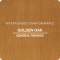 General Finishes Water-Based Wood Stain – Golden Oak, 1 Quart