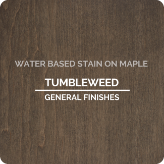 General Finishes Water-Based Wood Stain – Tumbleweed, 1 Quart