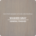 General Finishes Water-Based Wood Stain – Washed Gray, 1 Quart