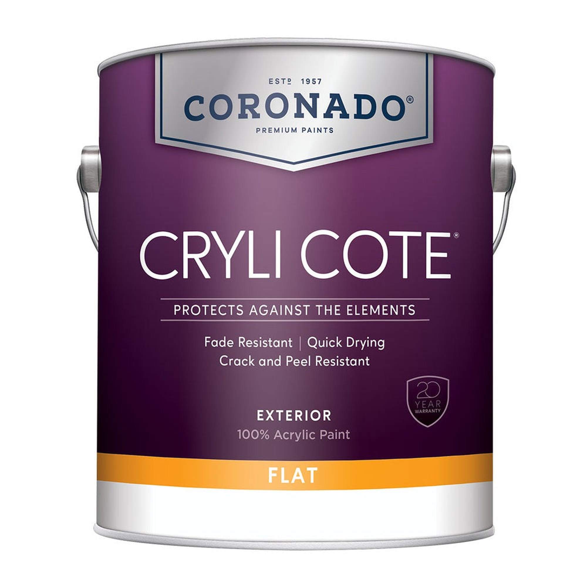 Cryli Cote Exterior 100% Acrylic Paint - Flat