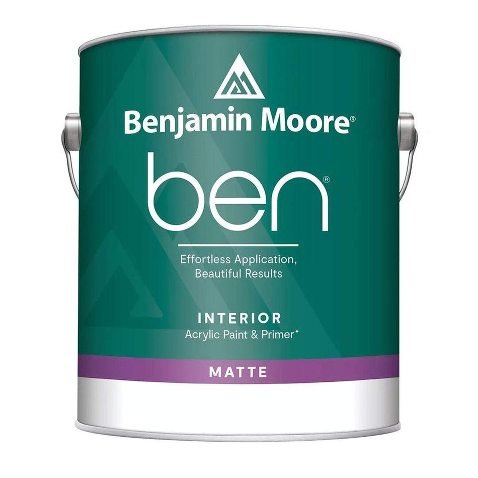 Ben Interior Acrylic Paint & Primer - Matte