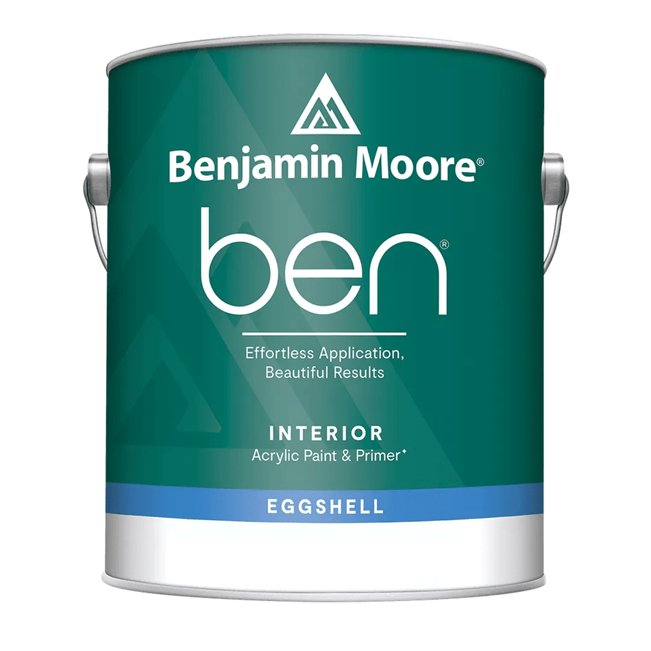 Ben Interior Acrylic Paint & Primer - Eggshell